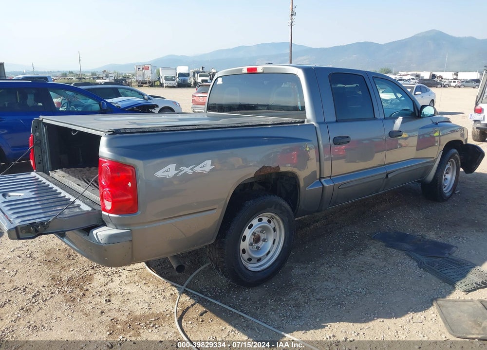 2006 DODGE DAKOTA SLT VIN: 1D7HW48K66S664949