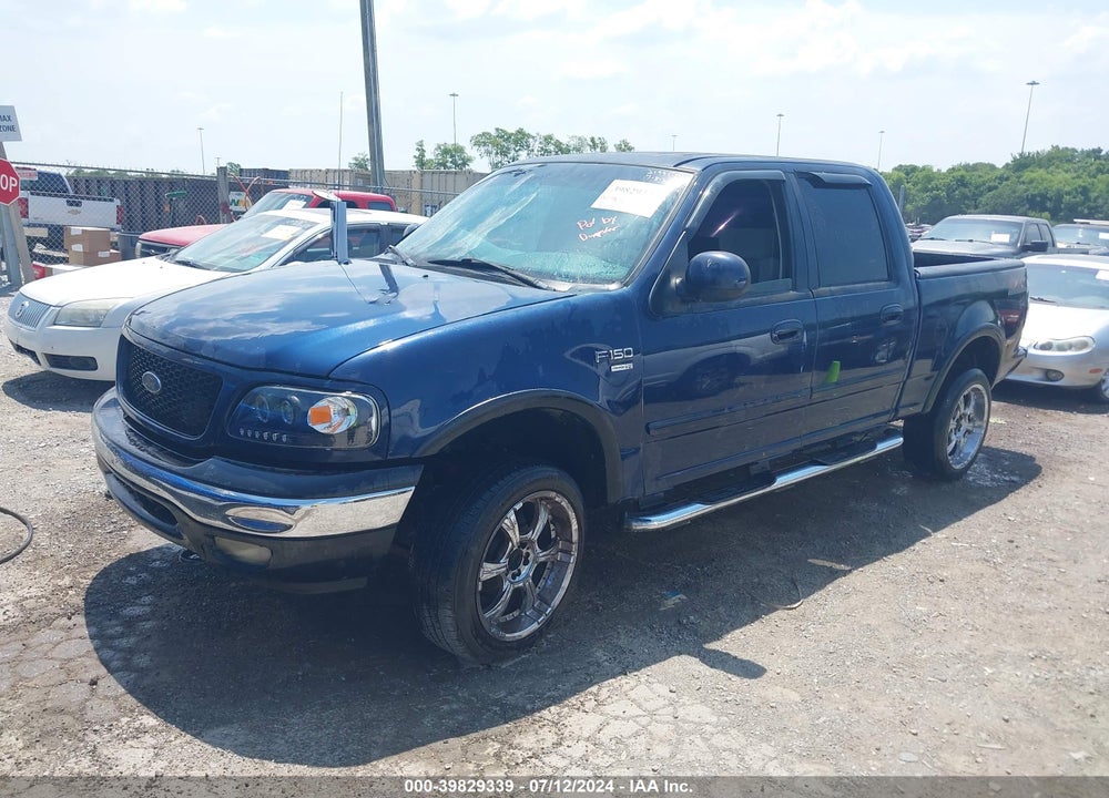 2002 FORD F-150 LARIAT/XLT VIN: 1FTRW08L02KE21373