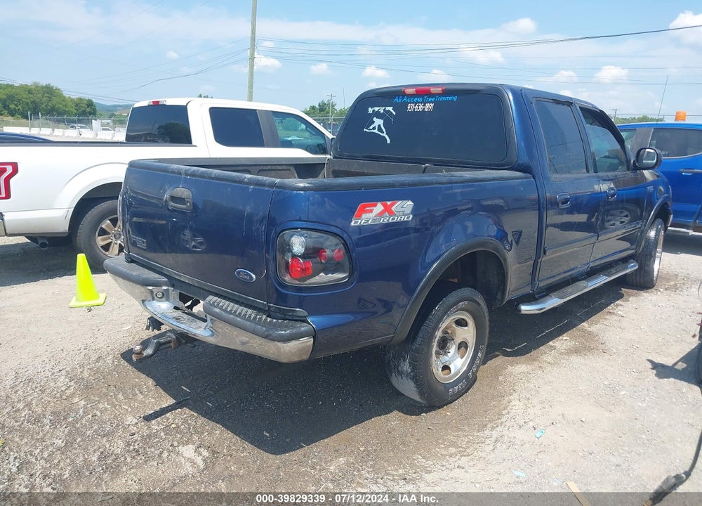 2002 FORD F-150 LARIAT/XLT VIN: 1FTRW08L02KE21373