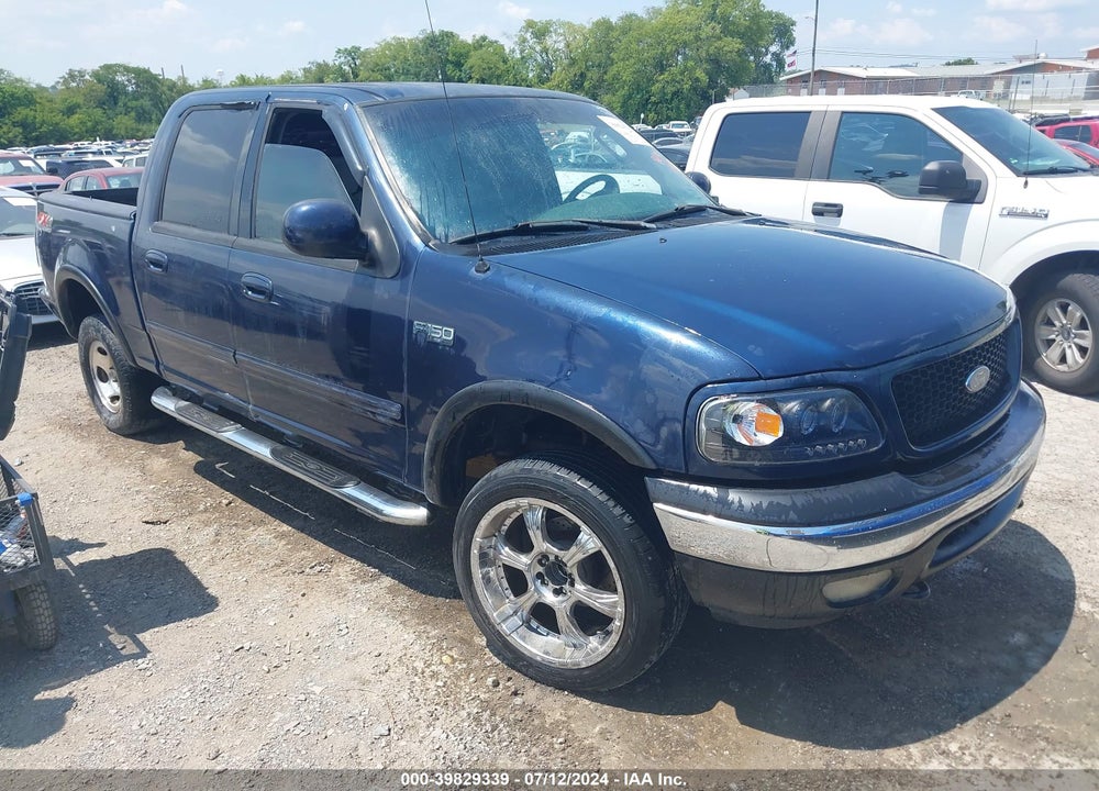 2002 FORD F-150 LARIAT/XLT VIN: 1FTRW08L02KE21373