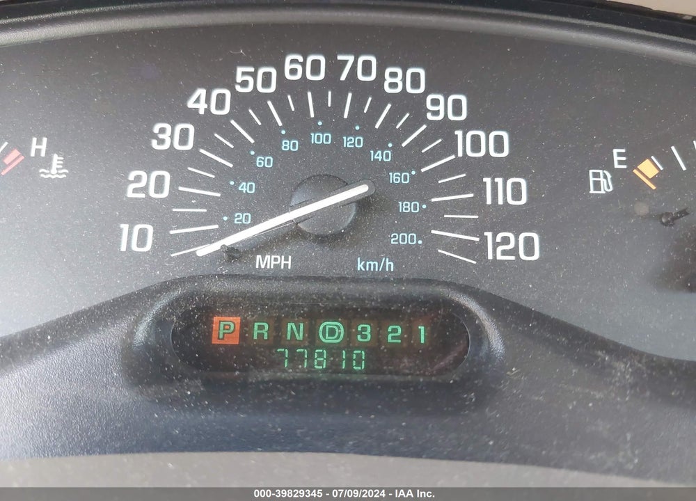 2000 BUICK CENTURY LIMITED VIN: 2G4WY55J0Y1223247