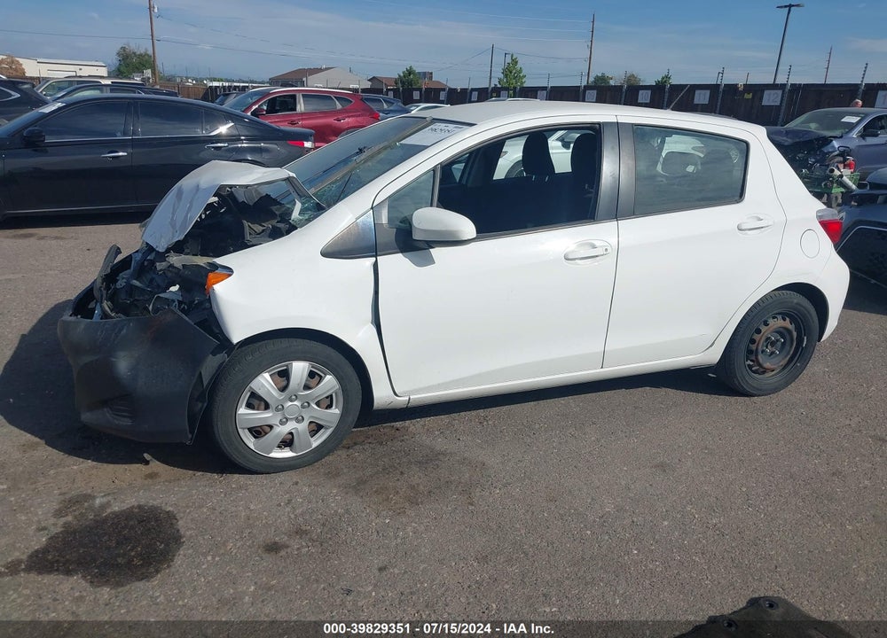 2014 TOYOTA YARIS L (TMMF PLANT) VIN: VNKKTUD32EA007746