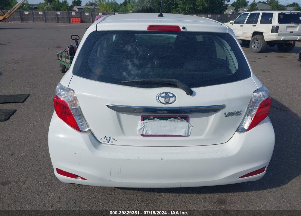 2014 TOYOTA YARIS L (TMMF PLANT) VIN: VNKKTUD32EA007746