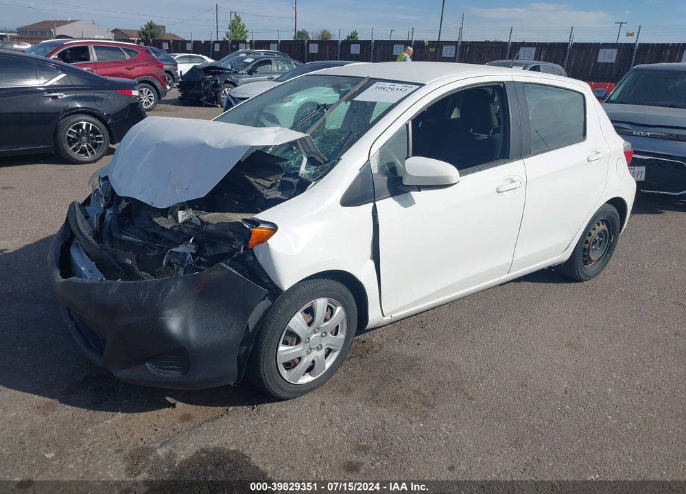 2014 TOYOTA YARIS L (TMMF PLANT) VIN: VNKKTUD32EA007746