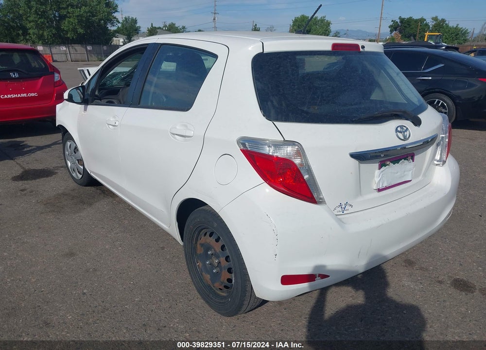 2014 TOYOTA YARIS L (TMMF PLANT) VIN: VNKKTUD32EA007746