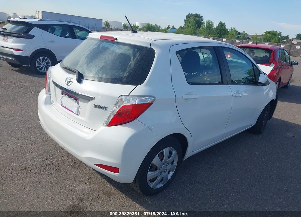 2014 TOYOTA YARIS L (TMMF PLANT) VIN: VNKKTUD32EA007746