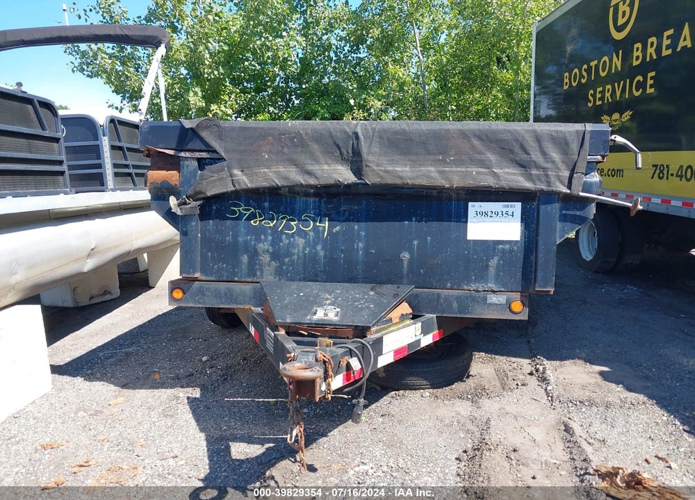 2015 LOAD TRAIL TANDEM DUMP VIN: 4ZEDT1227F1080151