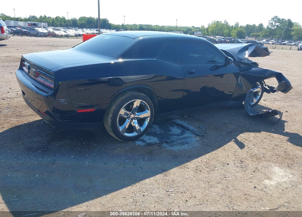 2016 DODGE CHALLENGER SXT VIN: 2C3CDZAG7GH284996