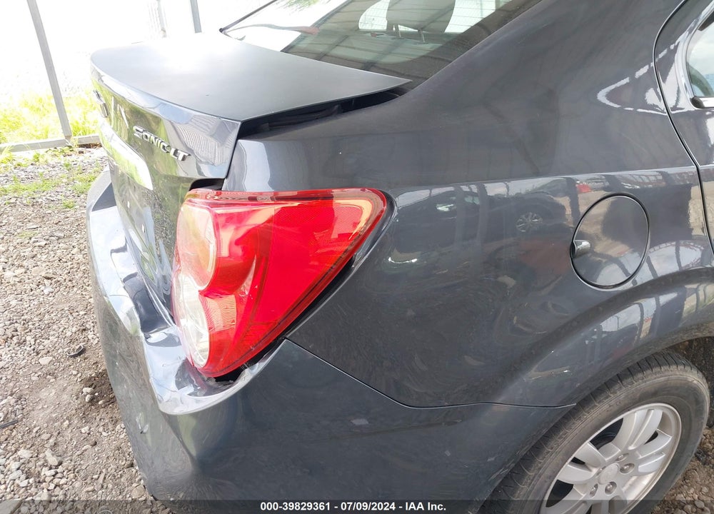 2013 CHEVROLET SONIC LT AUTO VIN: 1G1JC5SG0D4213587