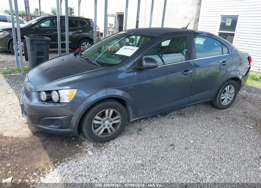 2013 CHEVROLET SONIC LT AUTO VIN: 1G1JC5SG0D4213587