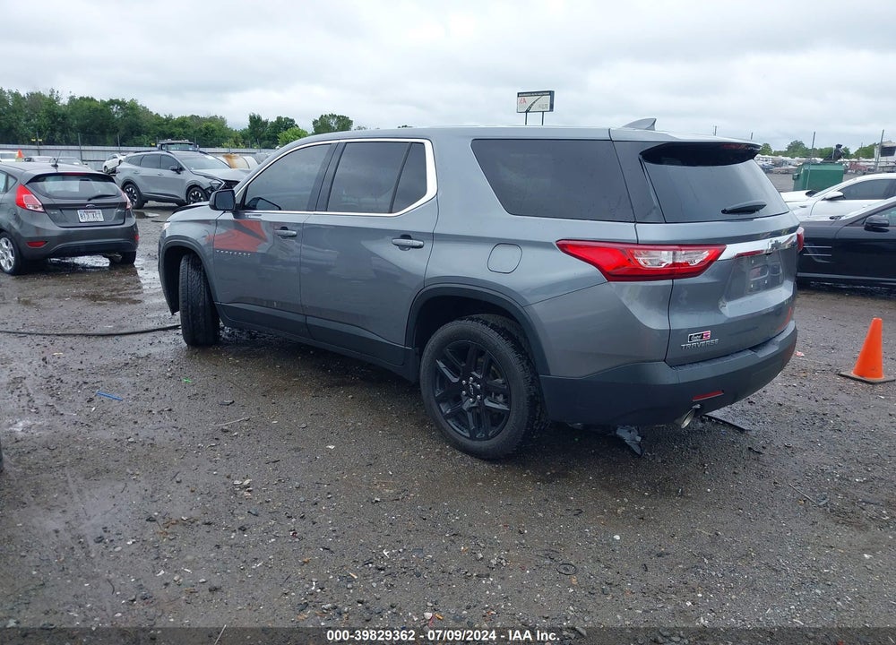 2021 CHEVROLET TRAVERSE FWD LS VIN: 1GNERFKW1MJ143532
