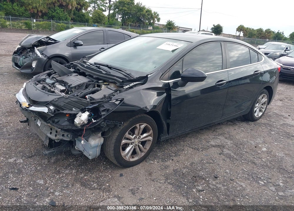 2019 CHEVROLET CRUZE LT VIN: 1G1BE5SM8K7117450