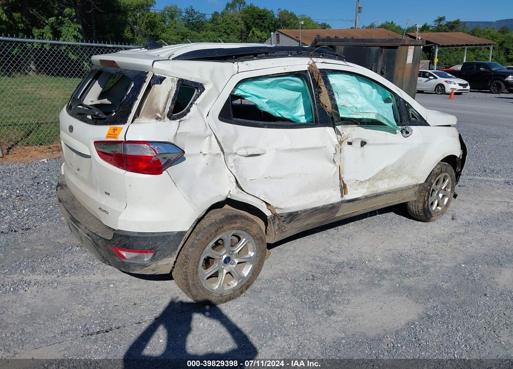 2018 FORD ECOSPORT SE VIN: MAJ6P1UL8JC192340