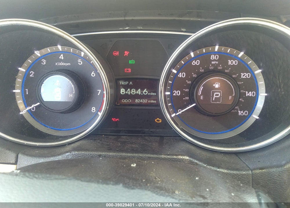 2014 HYUNDAI SONATA GLS VIN: 5NPEB4AC1EH912968