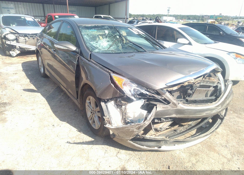 2014 HYUNDAI SONATA GLS VIN: 5NPEB4AC1EH912968