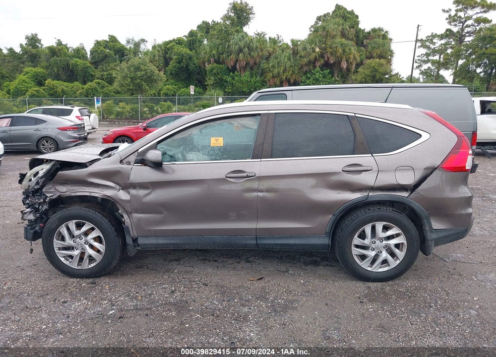 2016 HONDA CR-V EX-L VIN: 5J6RM4H74GL112971