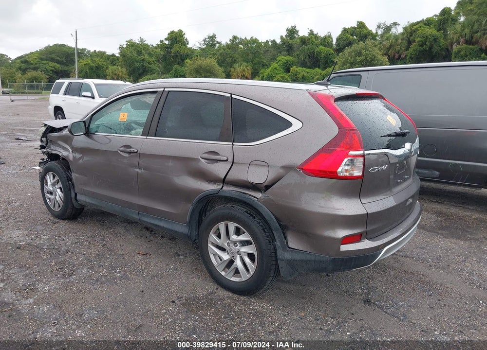 2016 HONDA CR-V EX-L VIN: 5J6RM4H74GL112971