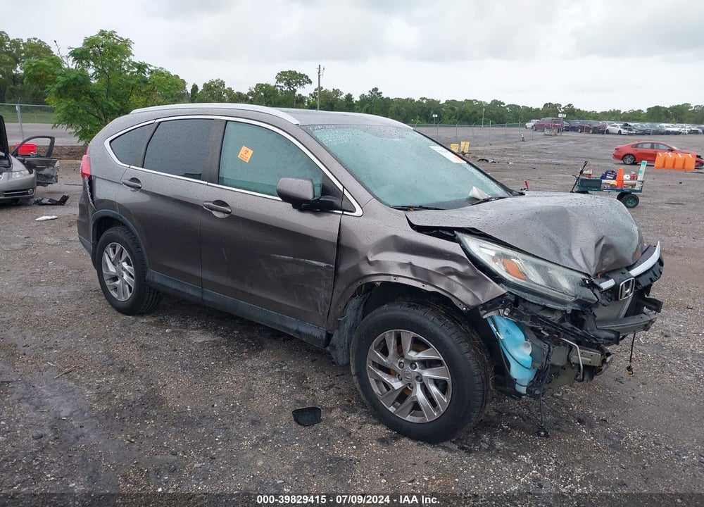 2016 HONDA CR-V EX-L VIN: 5J6RM4H74GL112971