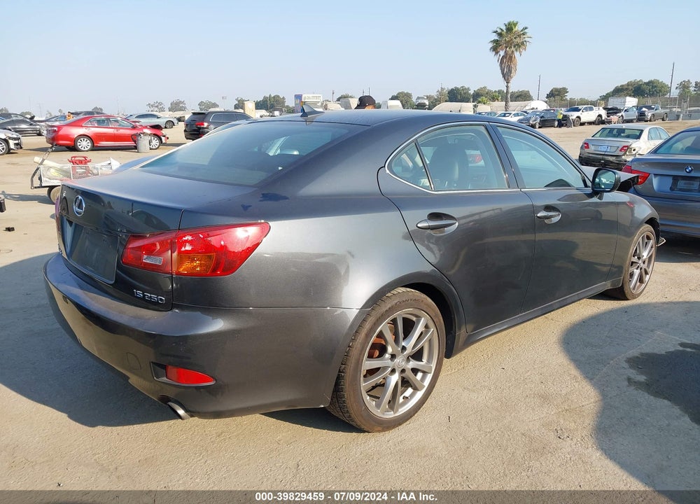2008 LEXUS IS 250 VIN: JTHBK262485078575