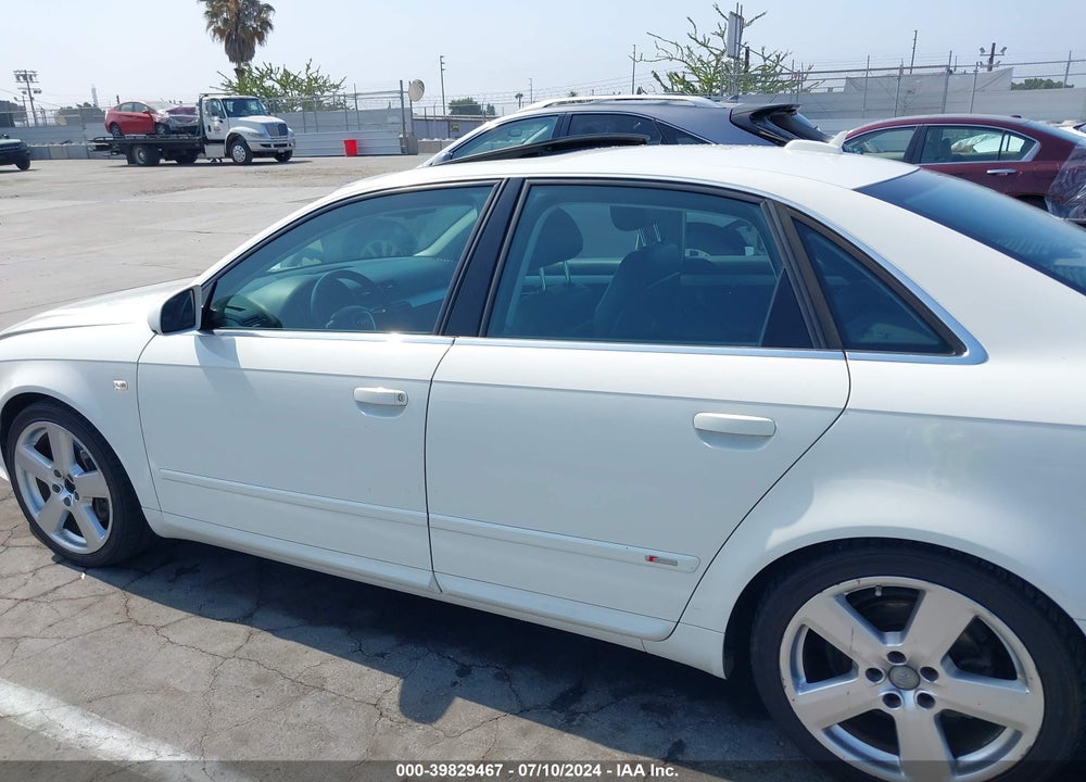 2006 AUDI A4 2.0T VIN: WAUBF78E56A224347