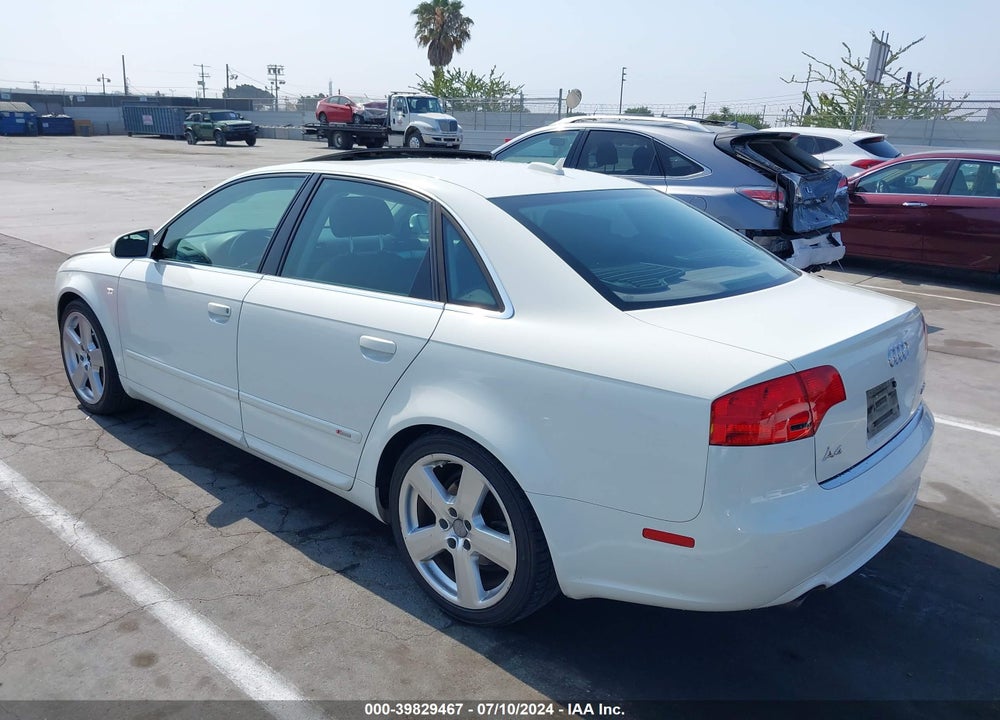 2006 AUDI A4 2.0T VIN: WAUBF78E56A224347