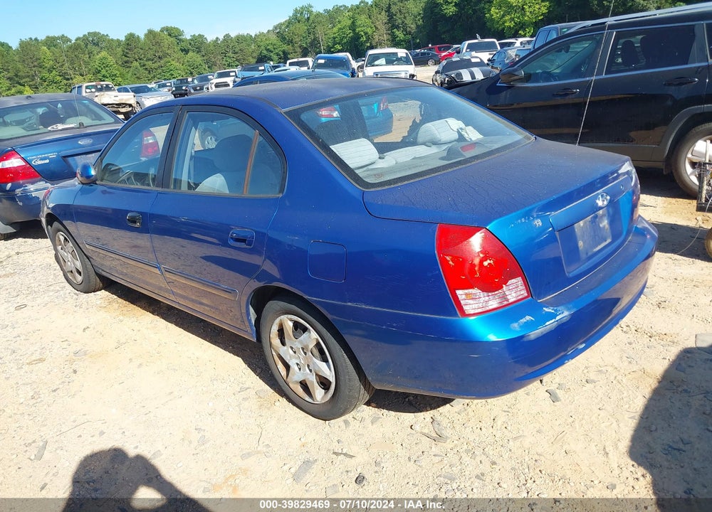 2005 HYUNDAI ELANTRA GLS/GT VIN: KMHDN46D35U082287
