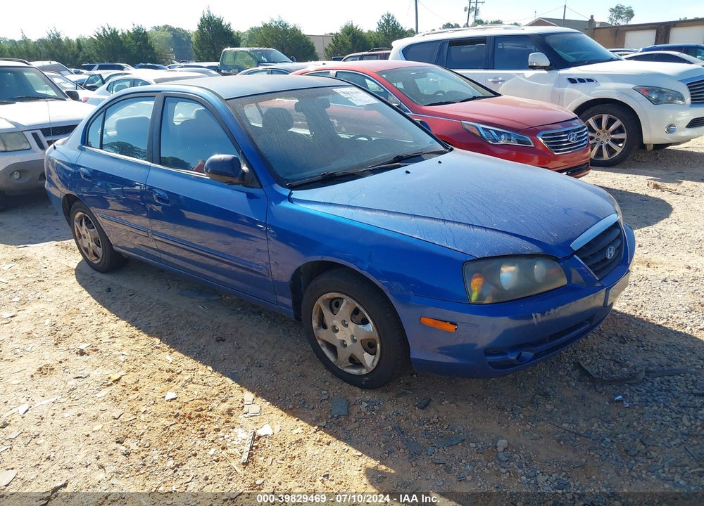2005 HYUNDAI ELANTRA GLS/GT VIN: KMHDN46D35U082287