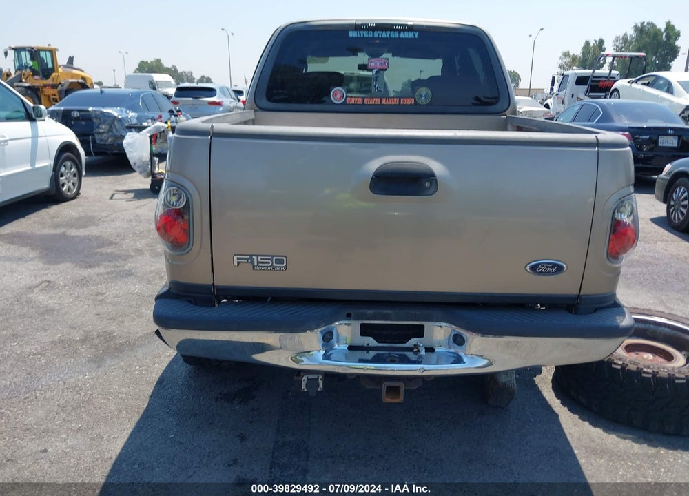 2003 FORD F-150 LARIAT/XLT VIN: 1FTRW07L03KC58940