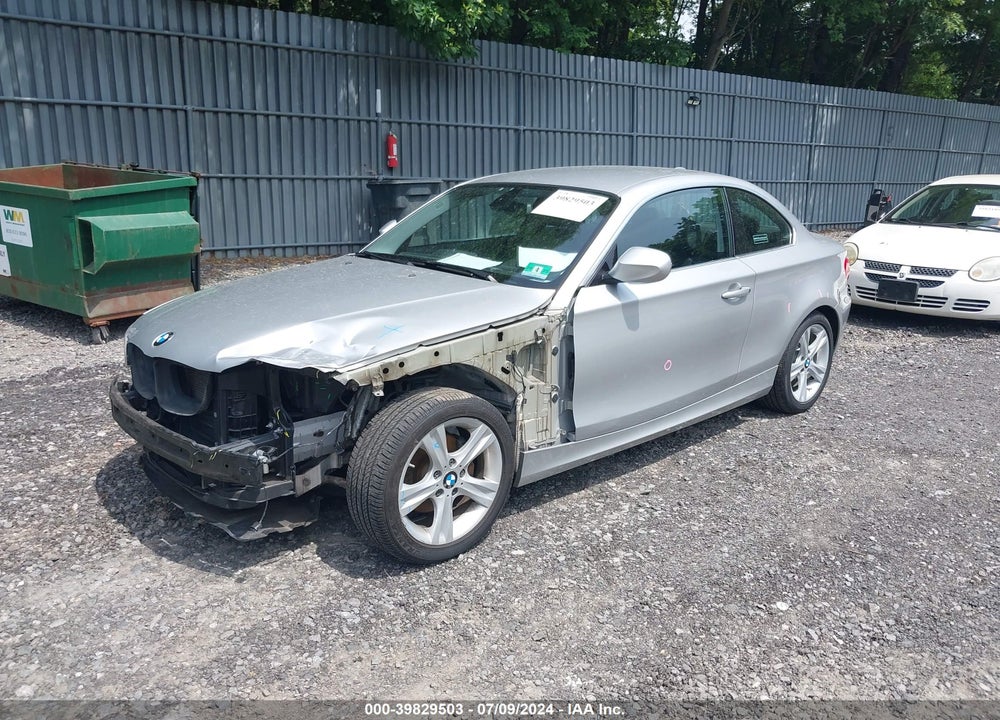 2013 BMW 128I VIN: WBAUP9C58DVS95217