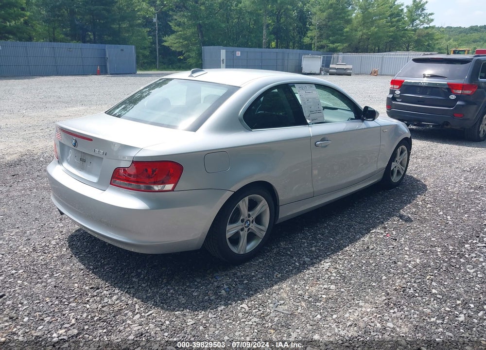 2013 BMW 128I VIN: WBAUP9C58DVS95217
