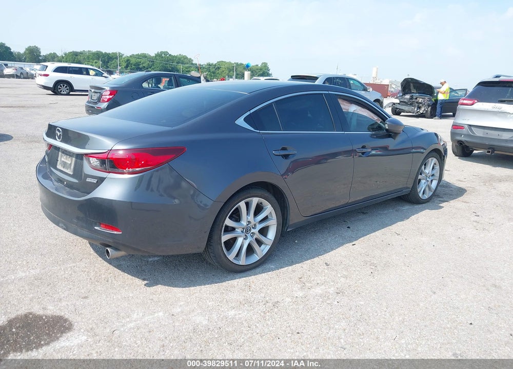 2016 MAZDA 6 I TOURING VIN: JM1GJ1V56G1445031