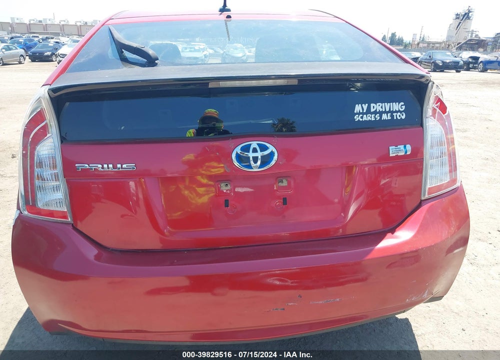 2010 TOYOTA PRIUS II VIN: JTDKN3DU5A0233642