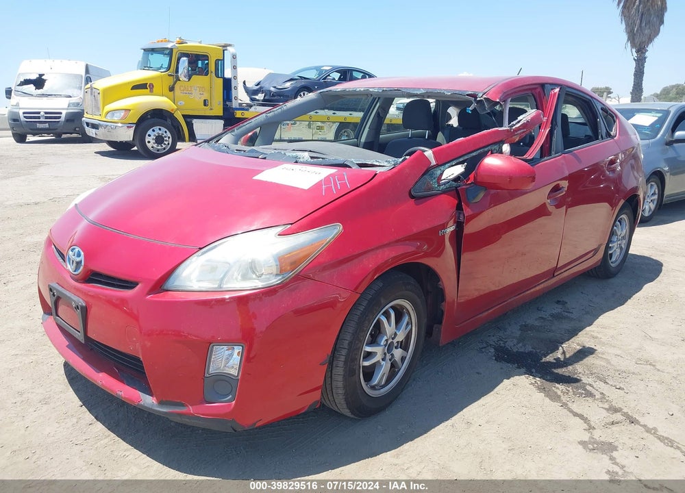 2010 TOYOTA PRIUS II VIN: JTDKN3DU5A0233642
