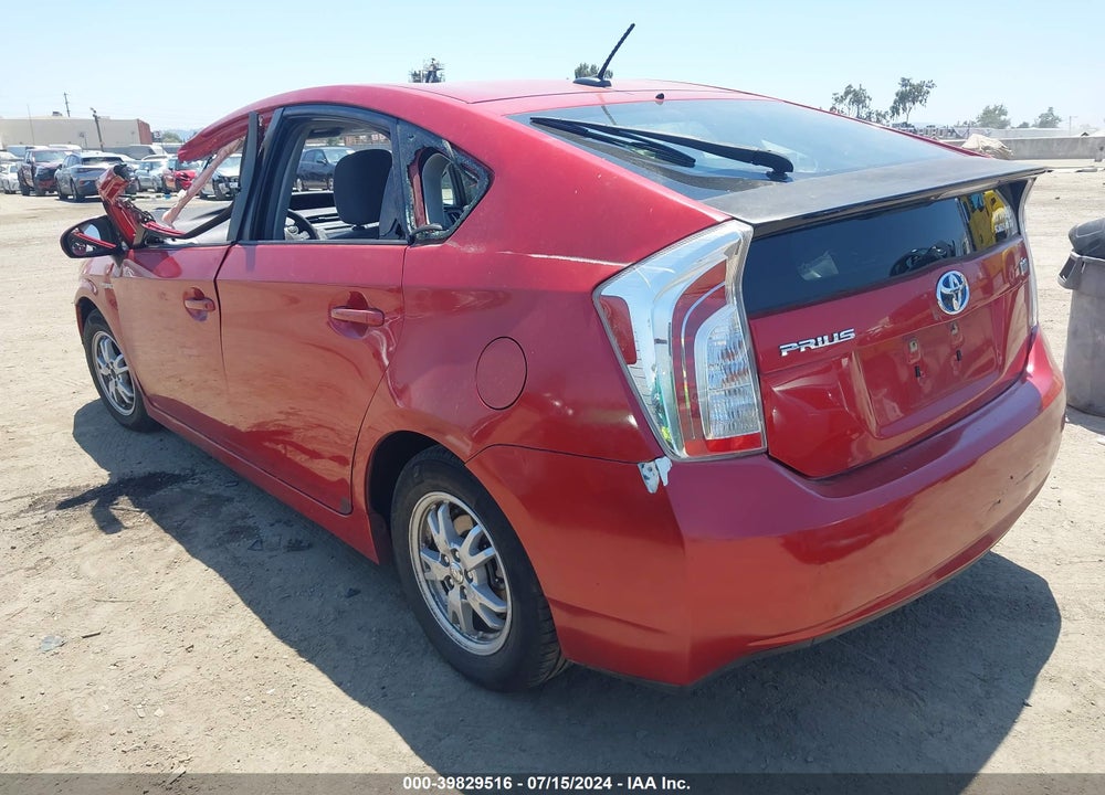 2010 TOYOTA PRIUS II VIN: JTDKN3DU5A0233642