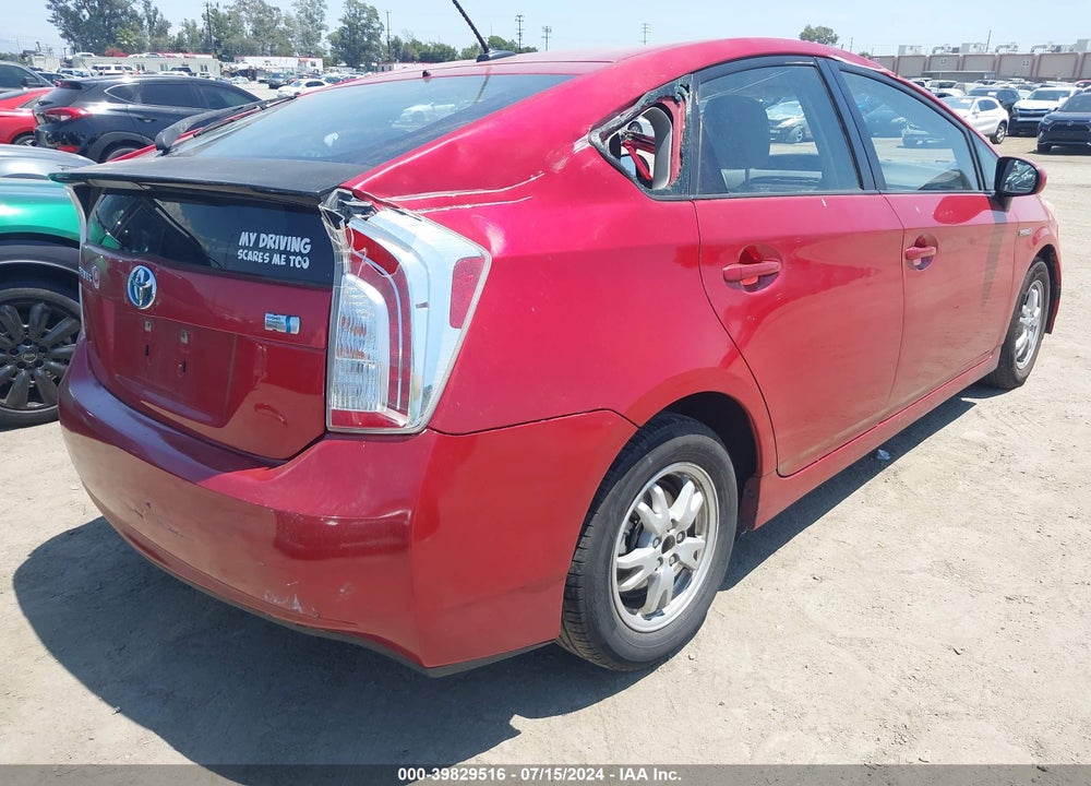 2010 TOYOTA PRIUS II VIN: JTDKN3DU5A0233642