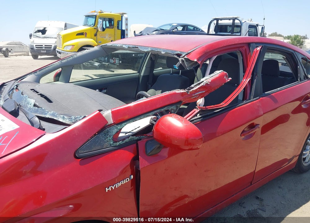 2010 TOYOTA PRIUS II VIN: JTDKN3DU5A0233642