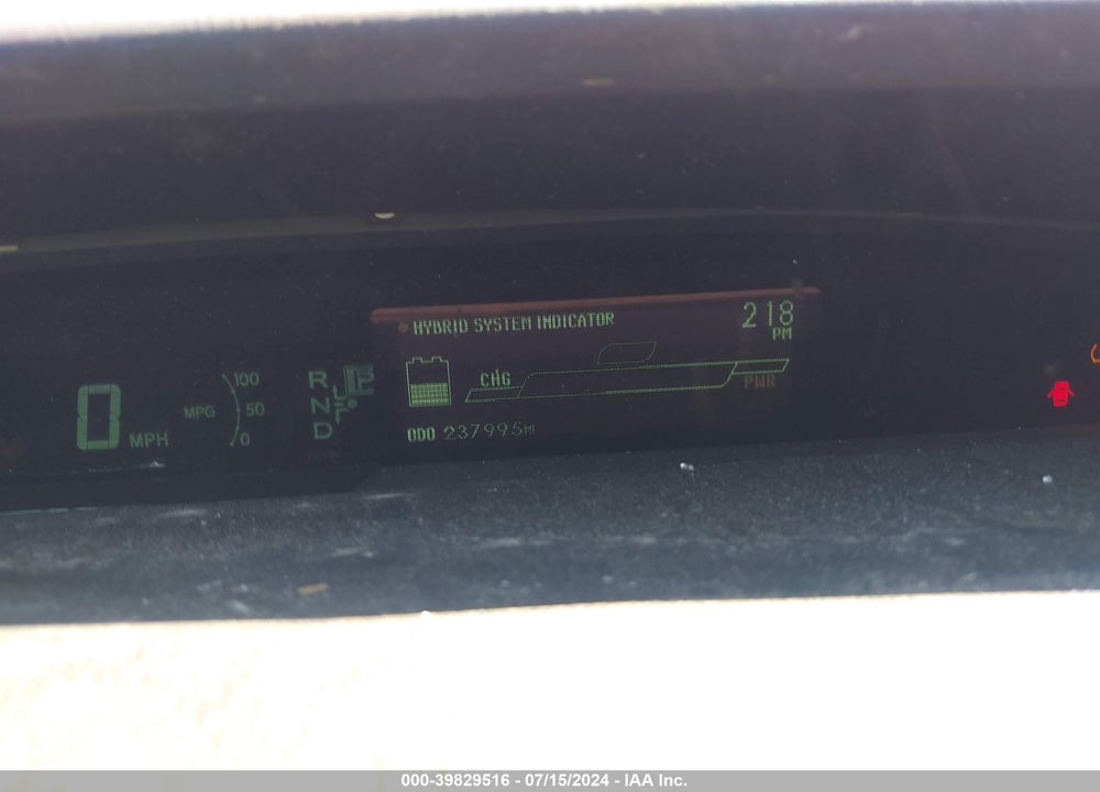 2010 TOYOTA PRIUS II VIN: JTDKN3DU5A0233642