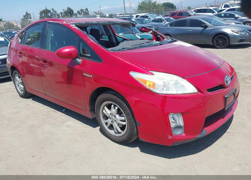 2010 TOYOTA PRIUS II VIN: JTDKN3DU5A0233642