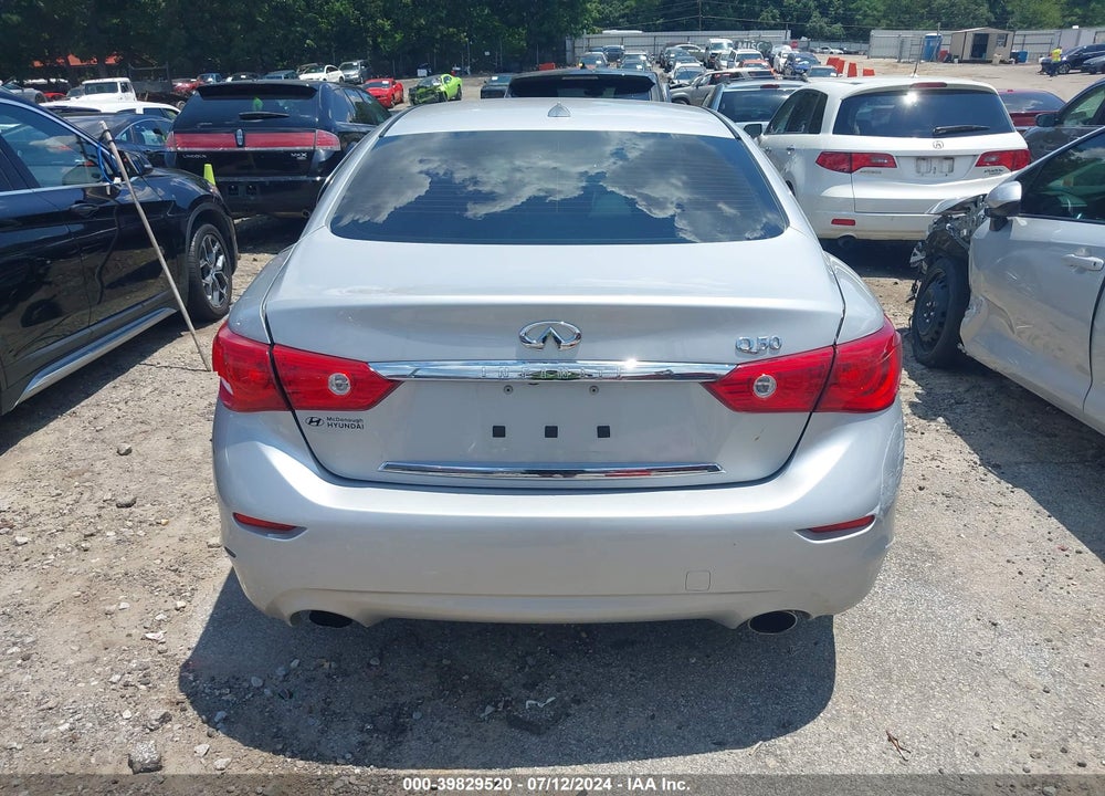 2015 INFINITI Q50 PREMIUM VIN: JN1BV7AP4FM358902