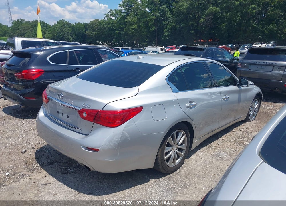 2015 INFINITI Q50 PREMIUM VIN: JN1BV7AP4FM358902