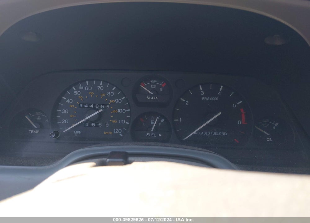 1995 MERCURY COUGAR XR7 VIN: 1MELM62W8SH654821
