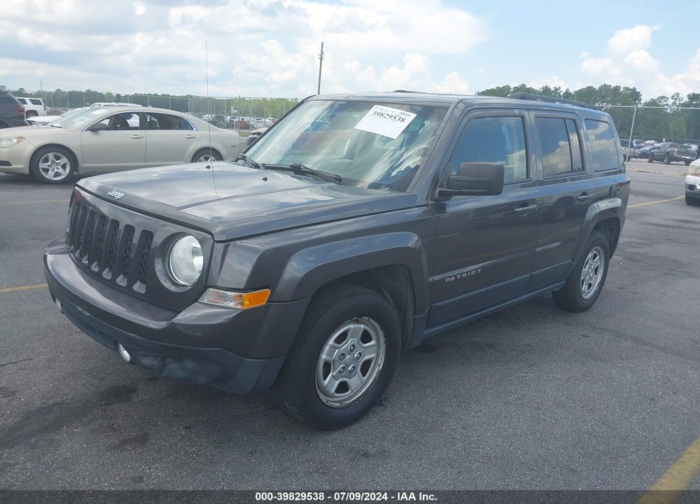 2016 JEEP PATRIOT SPORT VIN: 1C4NJPBA0GD747554