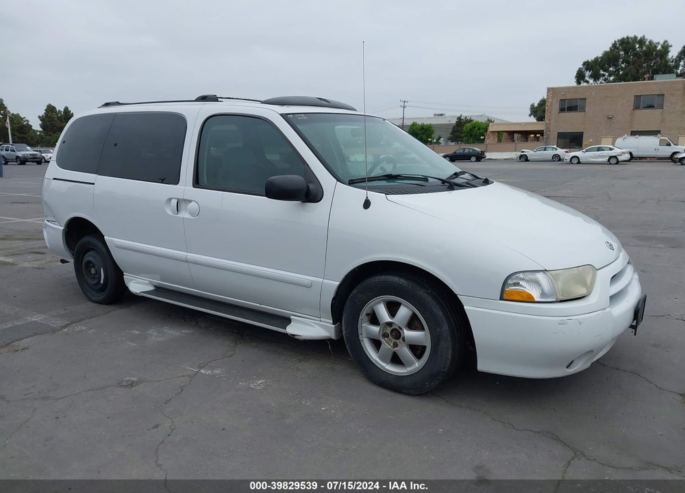 2001 NISSAN QUEST SE VIN: 4N2ZN16TX1D823736