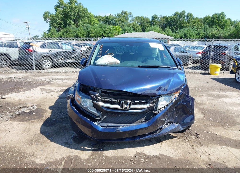 2014 HONDA ODYSSEY EX-L VIN: 5FNRL5H65EB114735