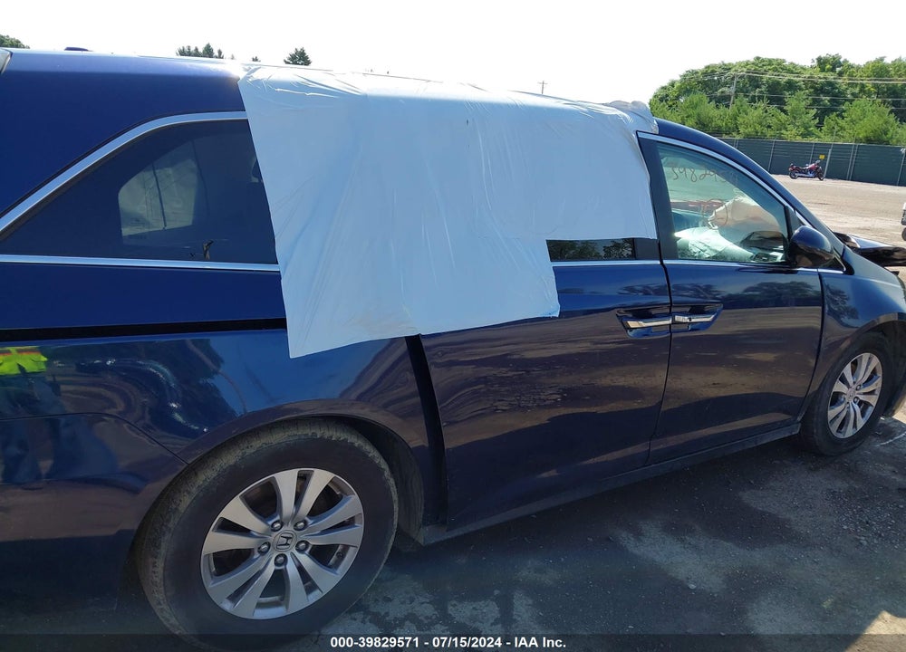 2014 HONDA ODYSSEY EX-L VIN: 5FNRL5H65EB114735