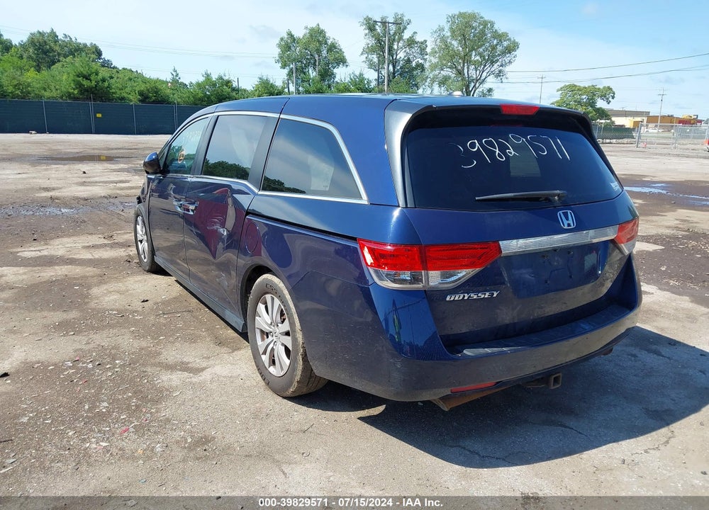 2014 HONDA ODYSSEY EX-L VIN: 5FNRL5H65EB114735