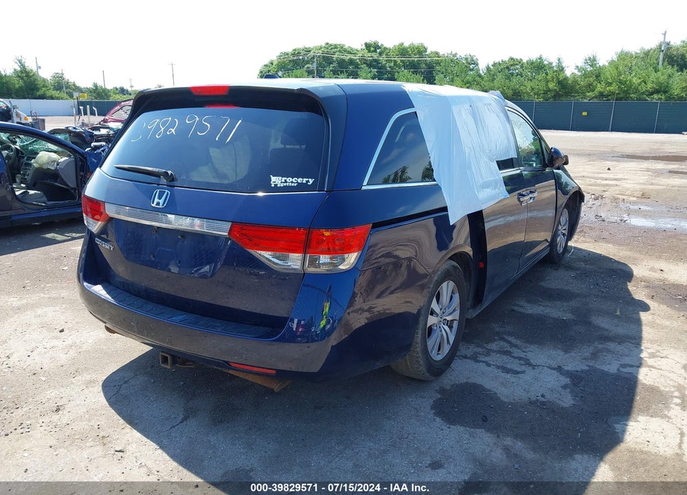 2014 HONDA ODYSSEY EX-L VIN: 5FNRL5H65EB114735
