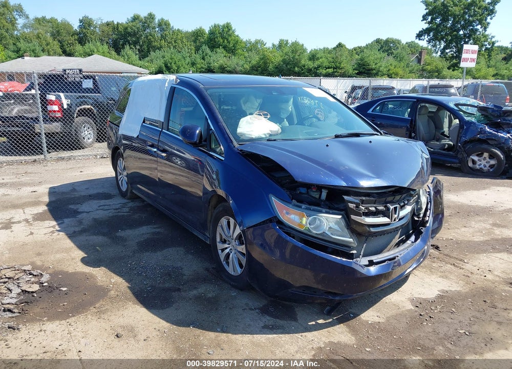 2014 HONDA ODYSSEY EX-L VIN: 5FNRL5H65EB114735