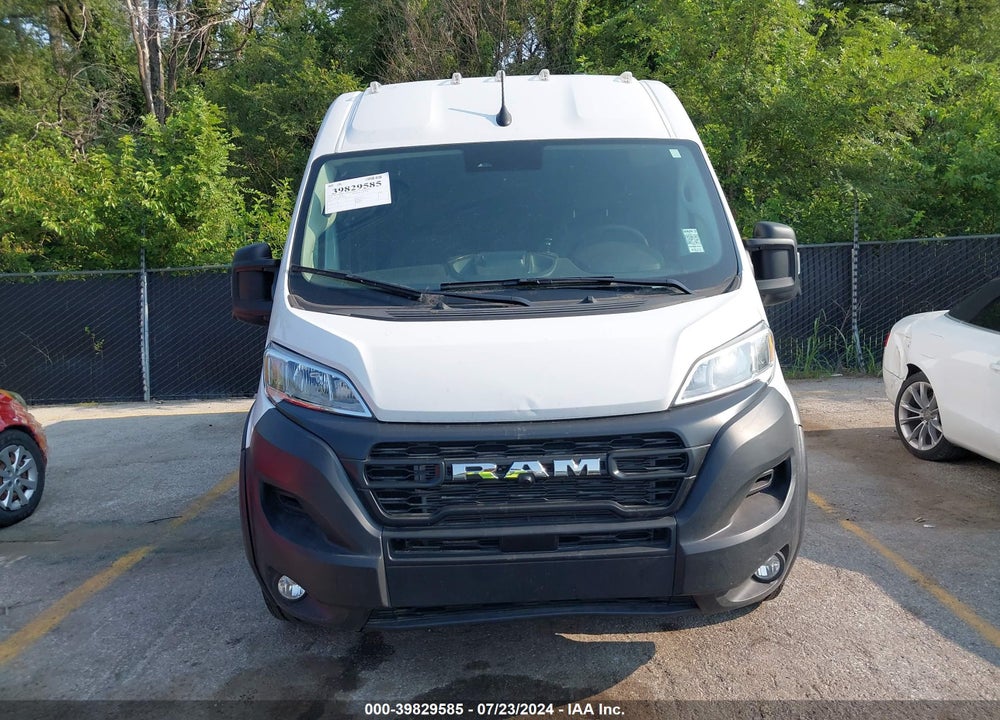 2023 RAM PROMASTER 3500 CARGO VAN HIGH ROOF 159 WB EXT VIN: 3C6MRVJG0PE546256