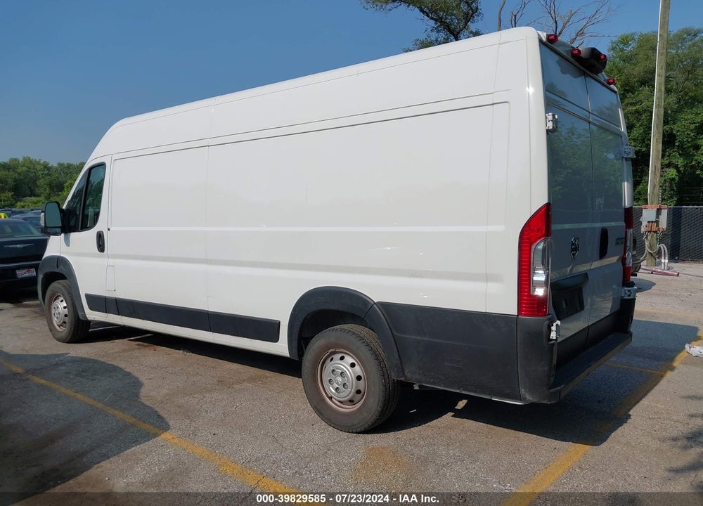 2023 RAM PROMASTER 3500 CARGO VAN HIGH ROOF 159 WB EXT VIN: 3C6MRVJG0PE546256